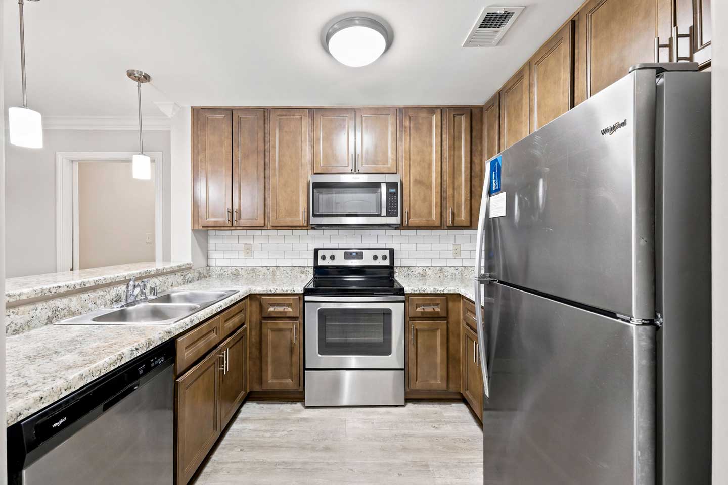 overlook 3 bed 2 bath kitchen